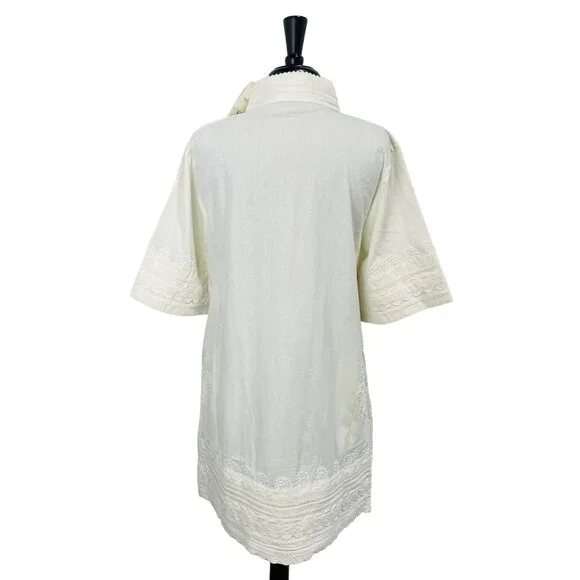 Sea Ryleigh Ric Rac Button Up Dress - Picture 3 of 11